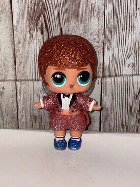 LOL Surprise Boys Series 2 Piano King Doll Pink Glitter Tuxedo Wings Elton John